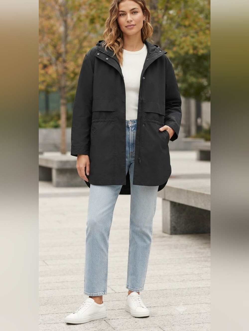 Everlane The Black Anorack Size L